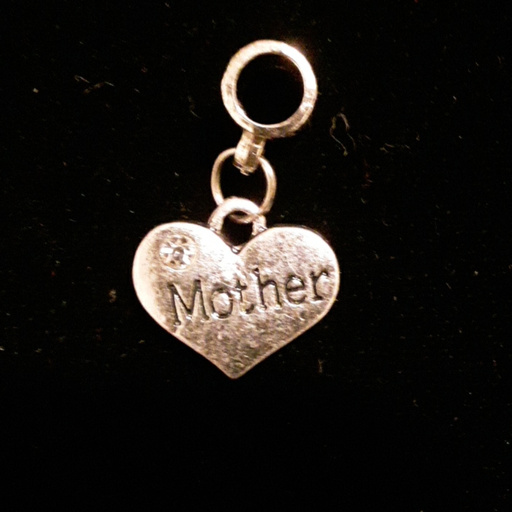 Mother Heart Charm NWOT